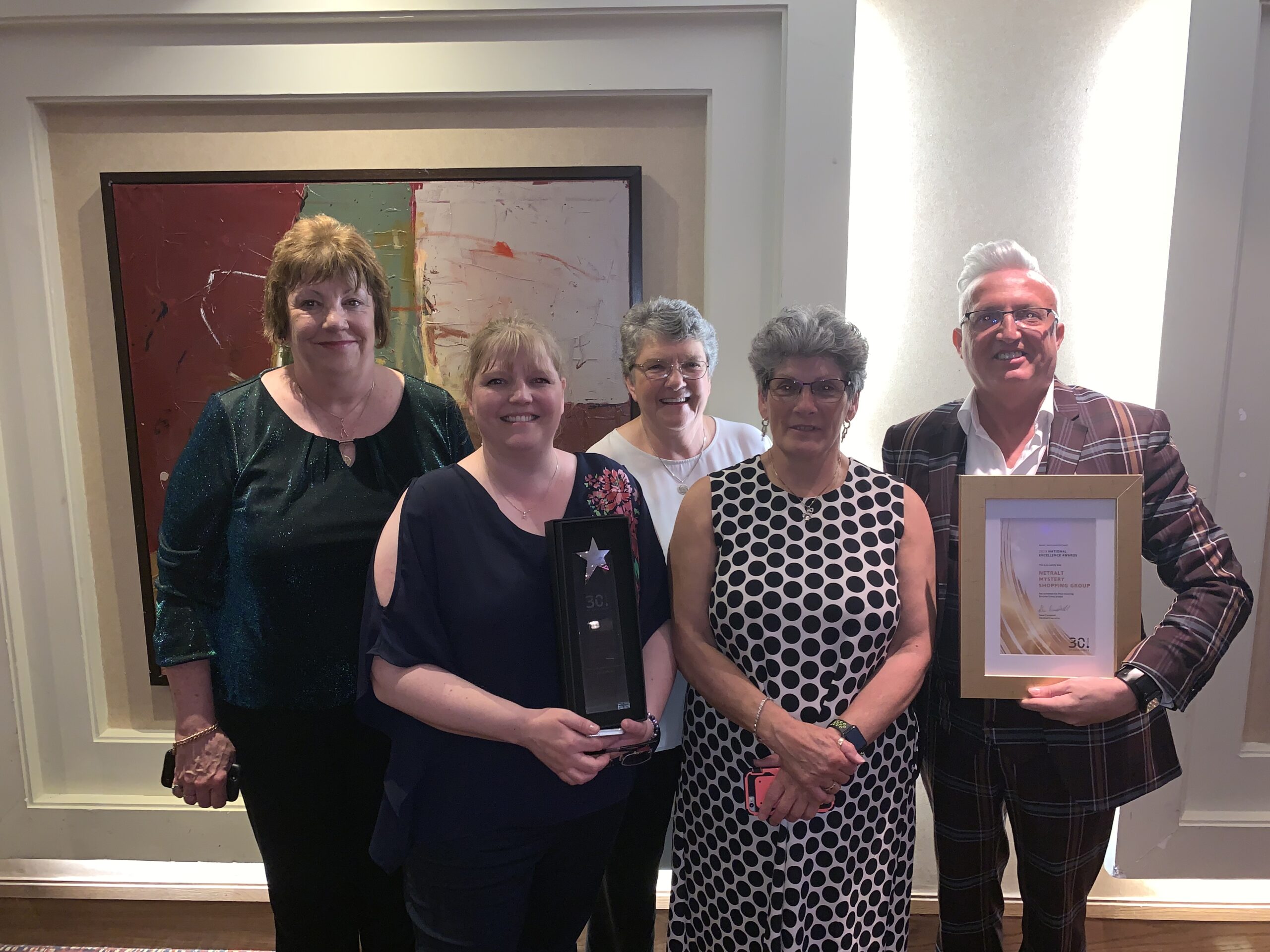 NETRALT with award at TIS conference photo